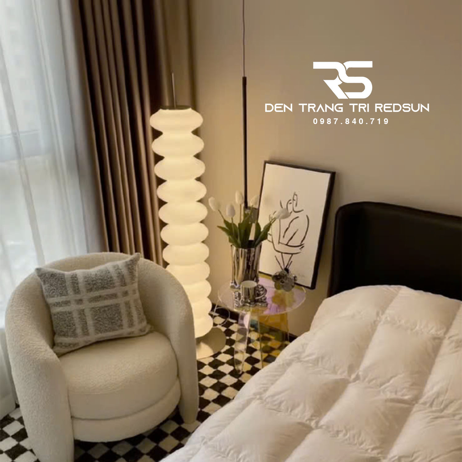 Đèn Sàn Hiện Đại Phong Cách Bắc Âu DS2048