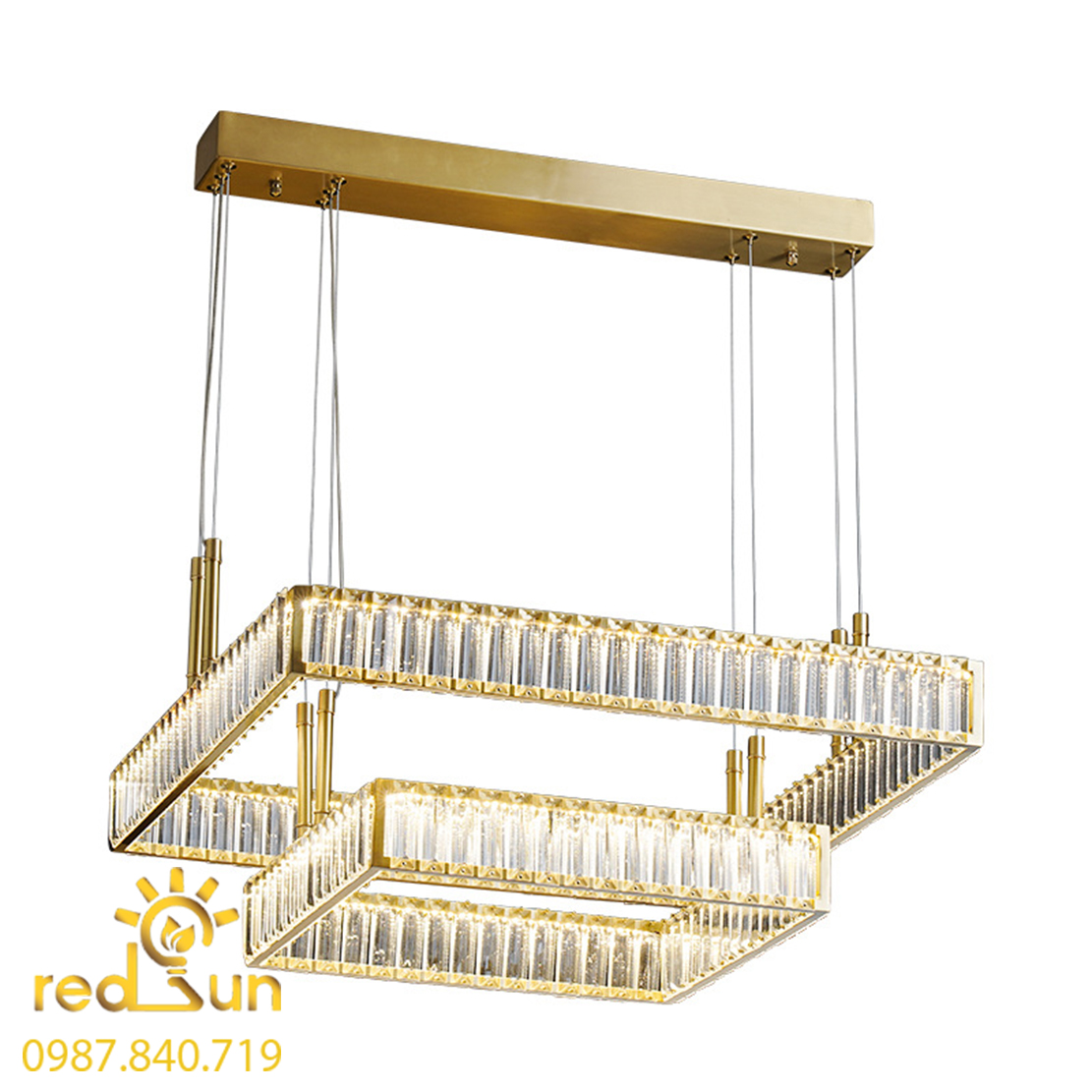 Đèn Thả Pha Lê Phòng Khách, Phòng Ngủ, Bàn Ăn Hiện Đại TPL047