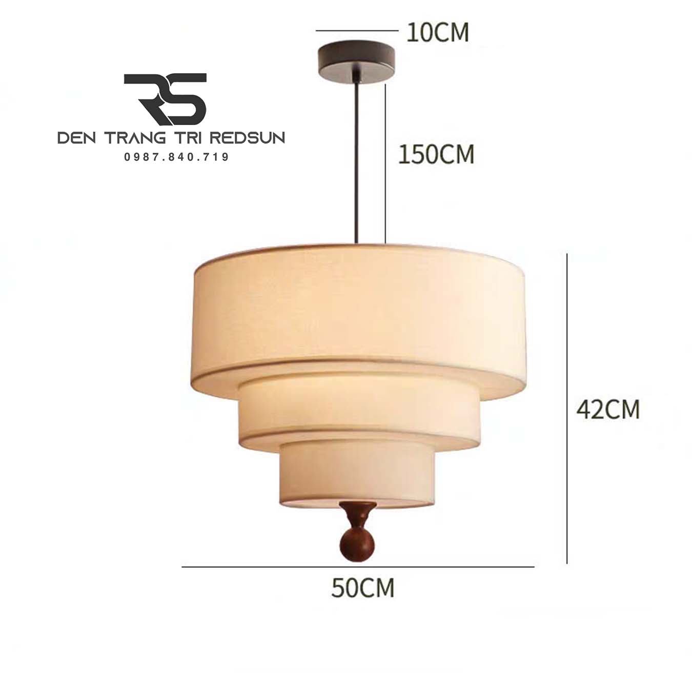 Đèn Chùm Phòng Khách, Phòng Ngủ, Nhà Hàng Phong Cách Nhật Bản DC-T127