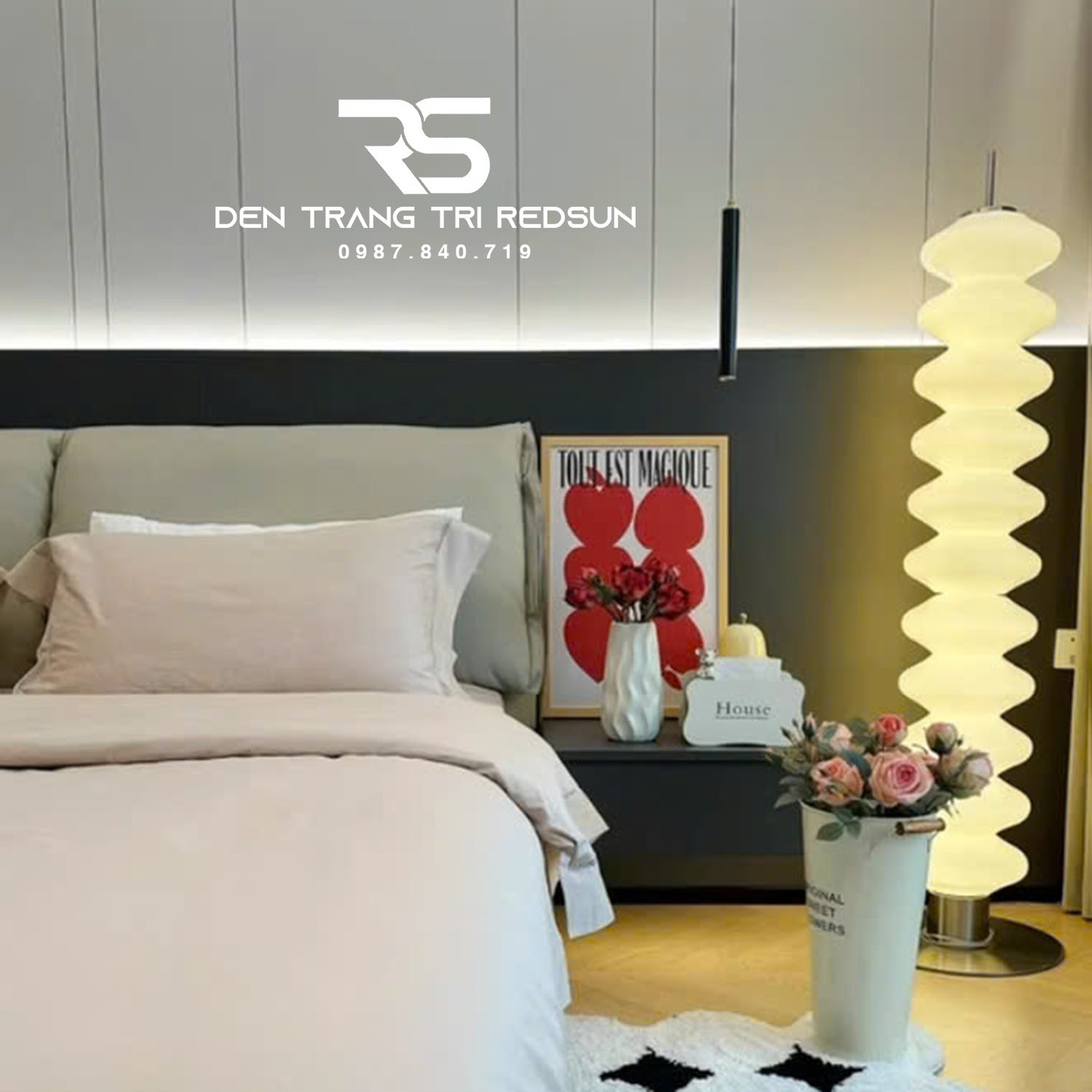 Đèn Sàn Hiện Đại Phong Cách Bắc Âu DS2048