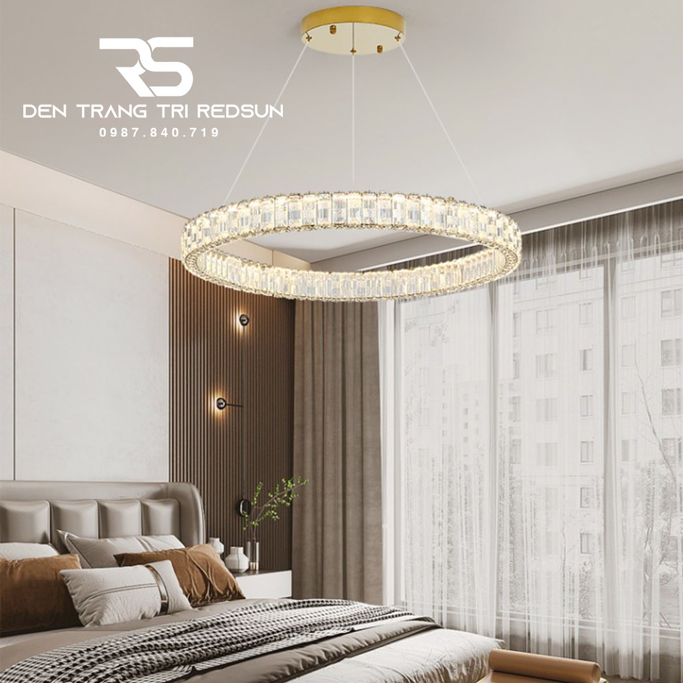 Đèn Thả Pha Lê Phòng Khách, Phòng Ngủ, Bàn Ăn Hiện Đại TPL128