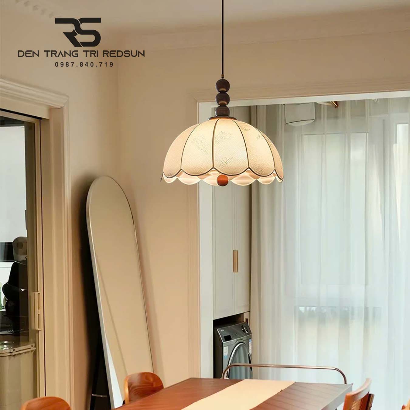 Đèn Thả Trần Phòng Khách, Phòng Ăn, Phòng Ngủ Hiện Đại Phong Cách Nhật Bản CDT-T080