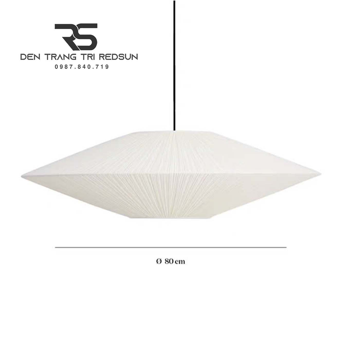 Đèn Thả Trần Phòng Khách, Phòng Ăn, Phòng Ngủ Hiện Đại Phong Cách Nhật Bản CDT-T076