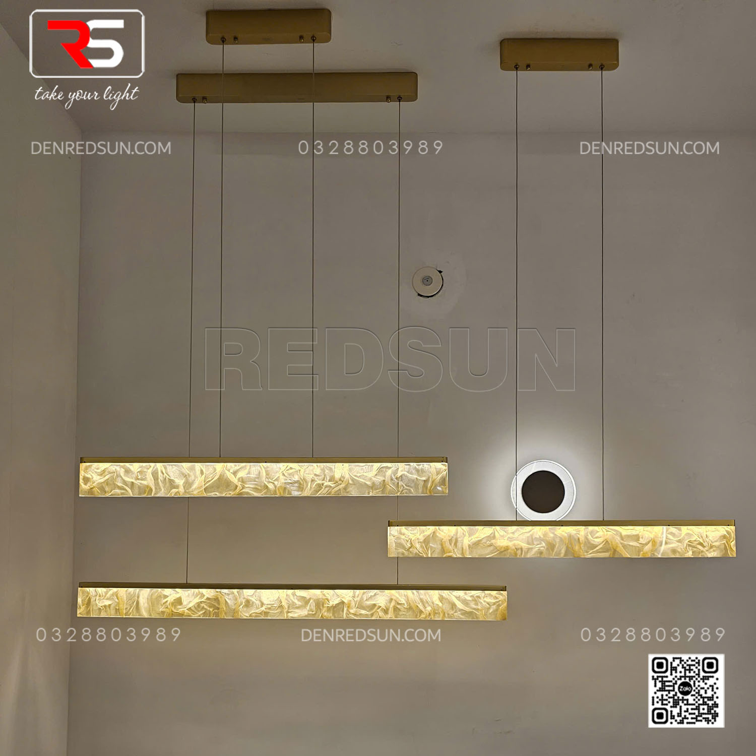 Đèn Thả Dải Lụa Cao Cấp Lắp Bàn Ăn, Bàn Đảo, Nhà Hàng Phong Cách Bắc Âu Hiện Đại MA05670P-001