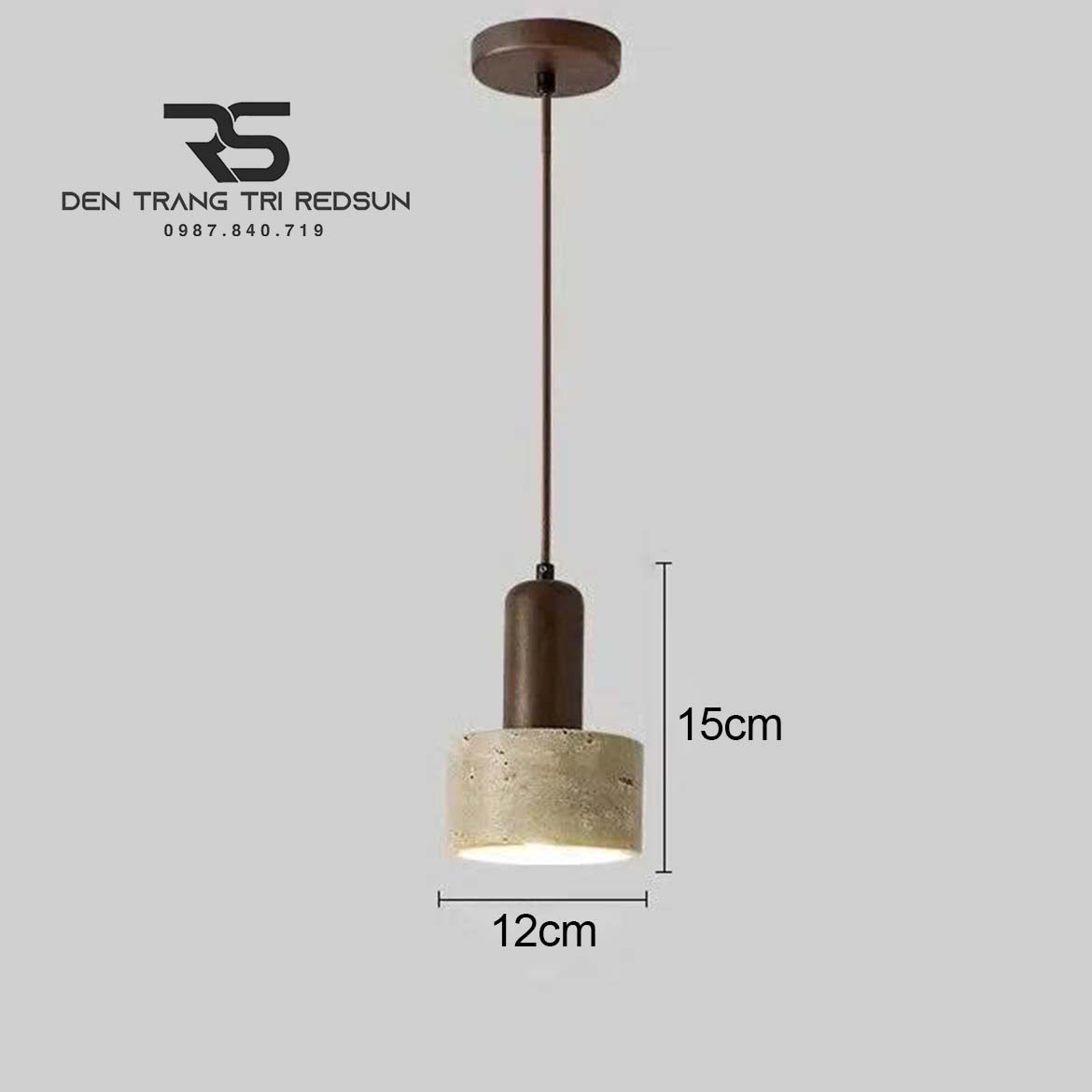 Đèn Thả Bàn Ăn, Bàn Đảo, Phòng Ngủ Hiện Đại Phong Cách Nhật Bản Wabi-sabi CDT-T087