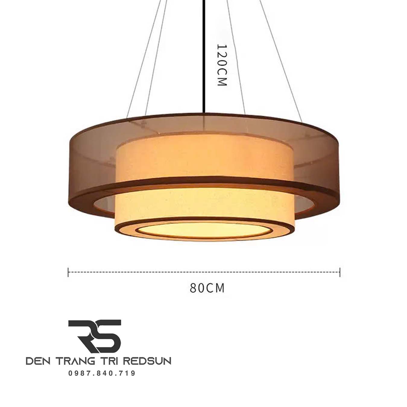 Đèn Chùm Phòng Khách, Khách Sạn, Nhà Hàng Phong Cách Nhật Bản DC-T125