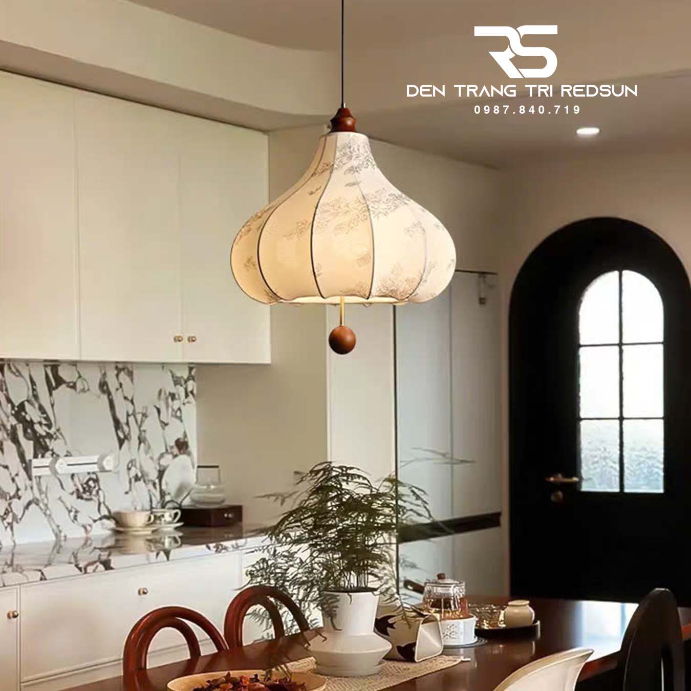 Đèn Thả Trần Phòng Khách, Phòng Ăn, Phòng Ngủ Hiện Đại Phong Cách Nhật Bản CDT-T079