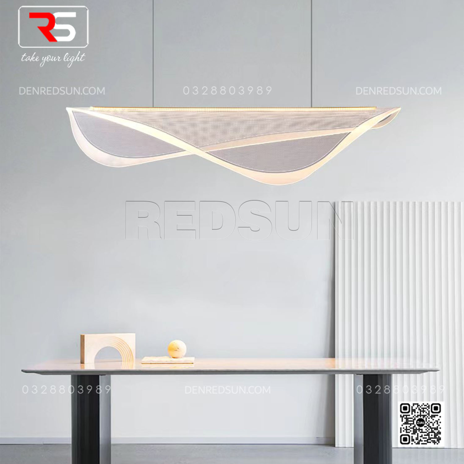 Đèn Thả Lá Lắp Bàn Ăn, Bàn Đảo Phong Cách Bắc Âu Hiện Đại Chất Liệu Acrylic Cao Cấp MA05876P-001
