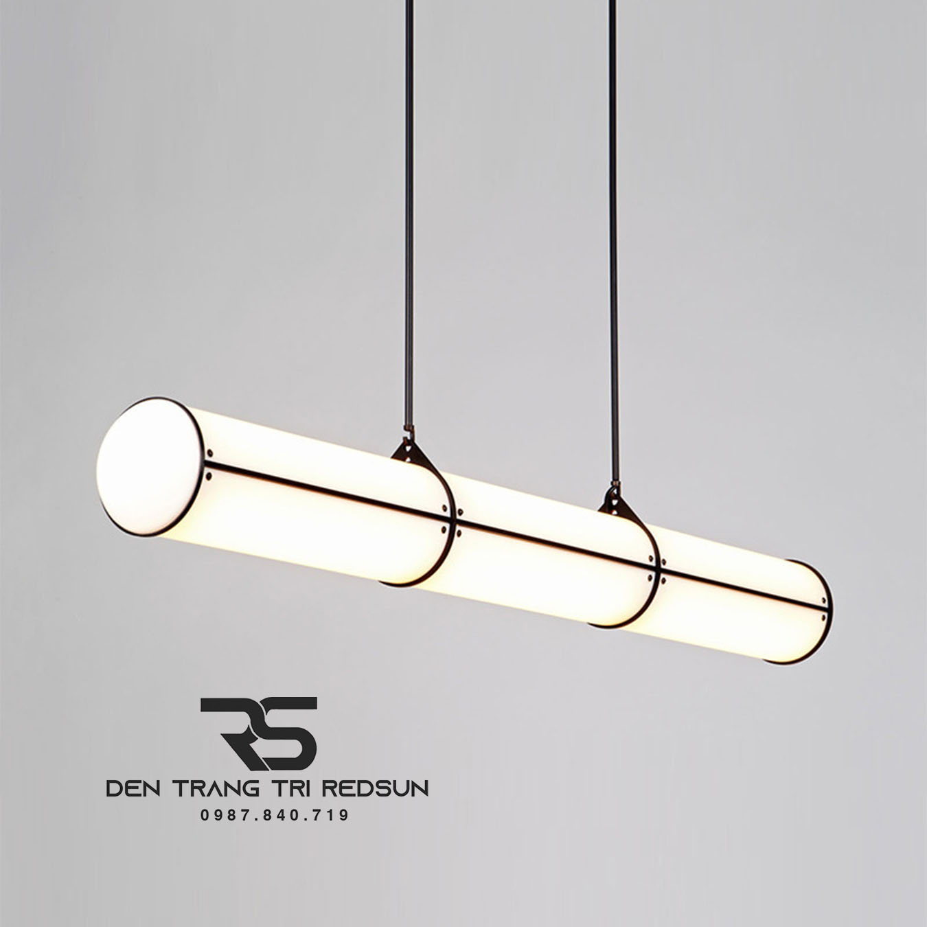 Đèn Thả Bàn Ăn, Bàn Đảo Hiện Đại Hình Ống Phong Cách Italia DC-T119