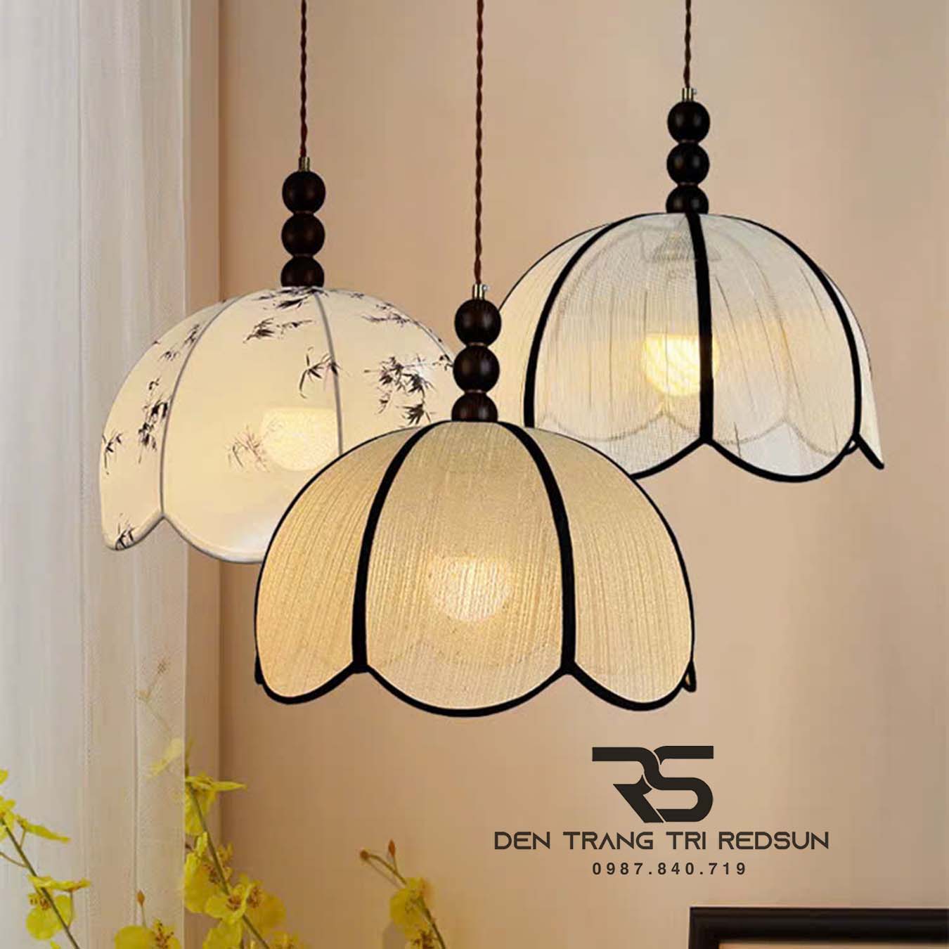 Đèn Thả Trần Phòng Khách, Phòng Ăn, Phòng Ngủ Hiện Đại Phong Cách Nhật Bản CDT-T078