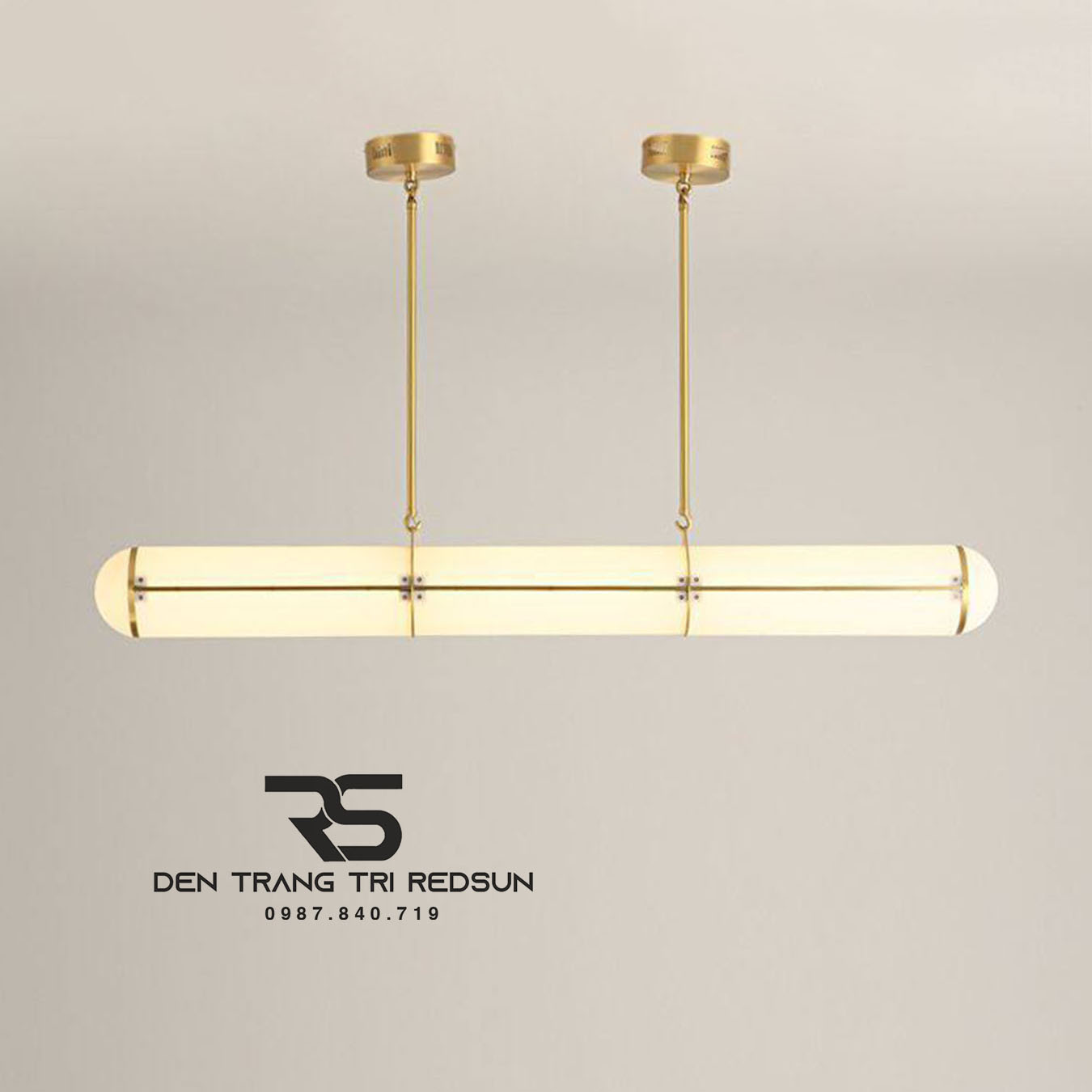 Đèn Thả Bàn Ăn, Bàn Đảo Hiện Đại Hình Ống Phong Cách Italia DC-T119