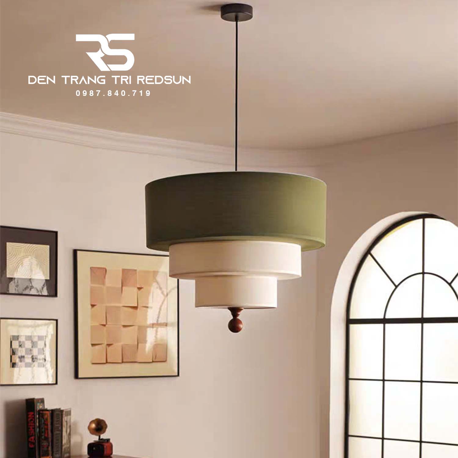 Đèn Chùm Phòng Khách, Phòng Ngủ, Nhà Hàng Phong Cách Nhật Bản DC-T127