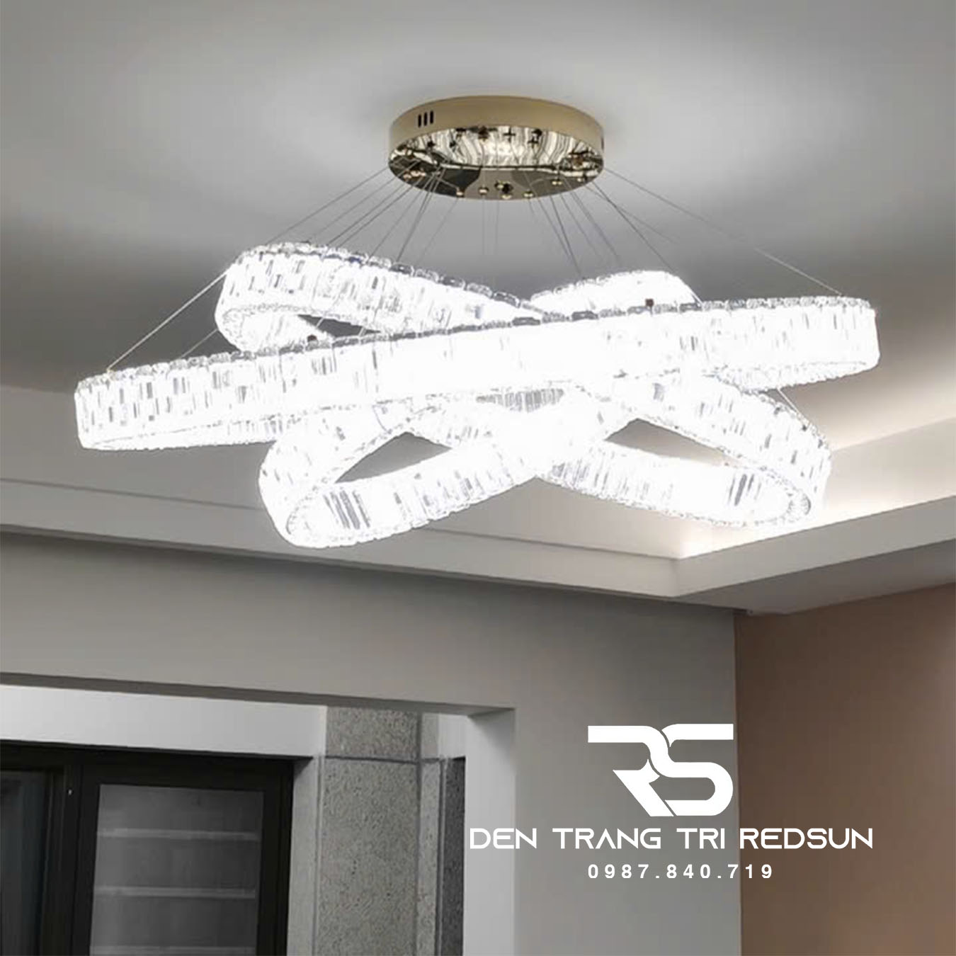 Đèn Thả Pha Lê Phòng Khách, Phòng Ngủ, Bàn Ăn Hiện Đại TPL128