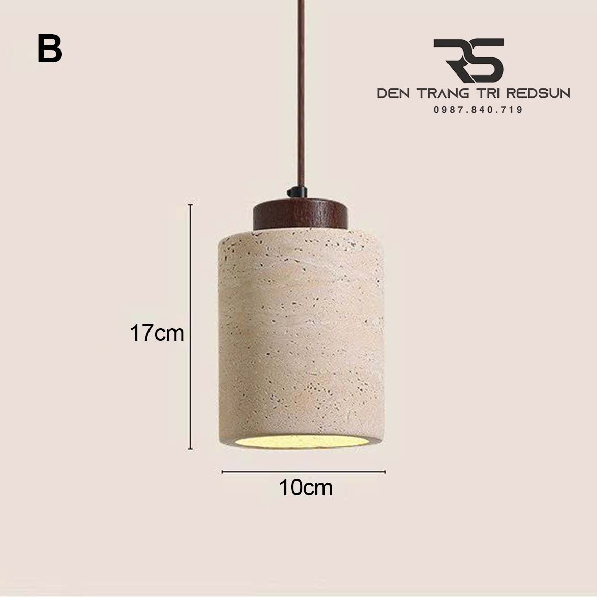 Đèn Thả Bàn Ăn, Bàn Đảo, Phòng Ngủ Hiện Đại Phong Cách Nhật Bản Wabi-sabi CDT-T086