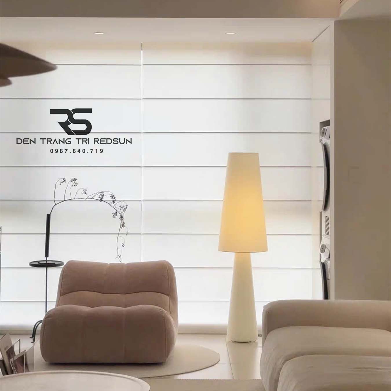Đèn Sàn Hiện Đại Trang Trí Phòng Khách, Phòng Ngủ Phong Cách Nhật Bản DS2060