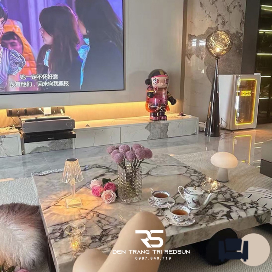 Đèn Sàn Nham Thạch Hiện Đại Trang Trí Phòng Khách, Phòng Làm Việc, Phòng Ngủ DS2053