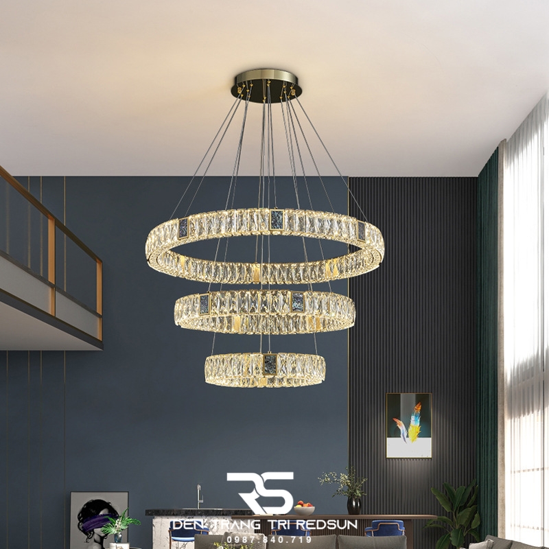 Đèn Thả Pha Lê Phòng Khách, Phòng Ngủ, Bàn Ăn Hiện Đại TPL085