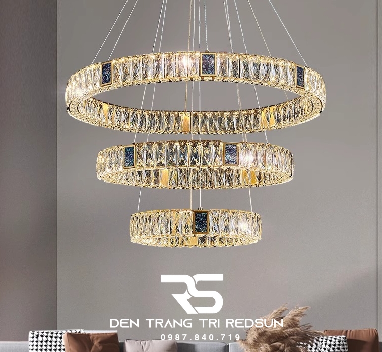 Đèn Thả Pha Lê Phòng Khách, Phòng Ngủ, Bàn Ăn Hiện Đại TPL085