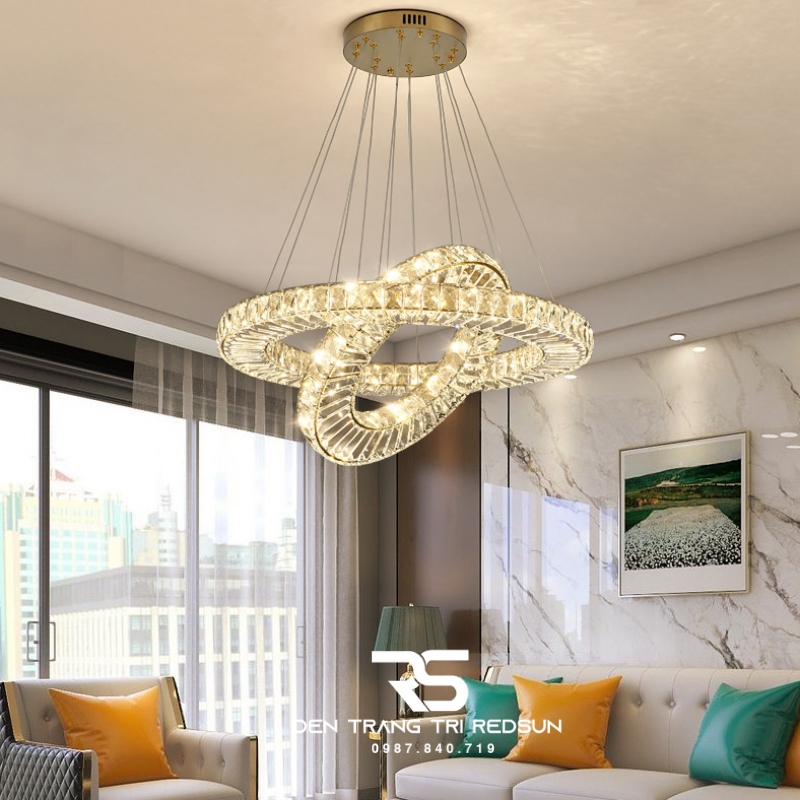 Đèn Thả Pha Lê Phòng Khách, Phòng Ngủ, Bàn Ăn Hiện Đại TPL088