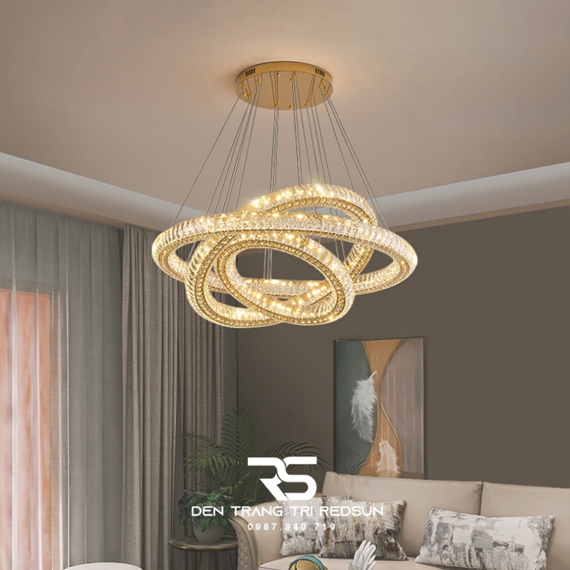 Đèn Thả Pha Lê Phòng Khách, Phòng Ngủ, Bàn Ăn Hiện Đại TPL089
