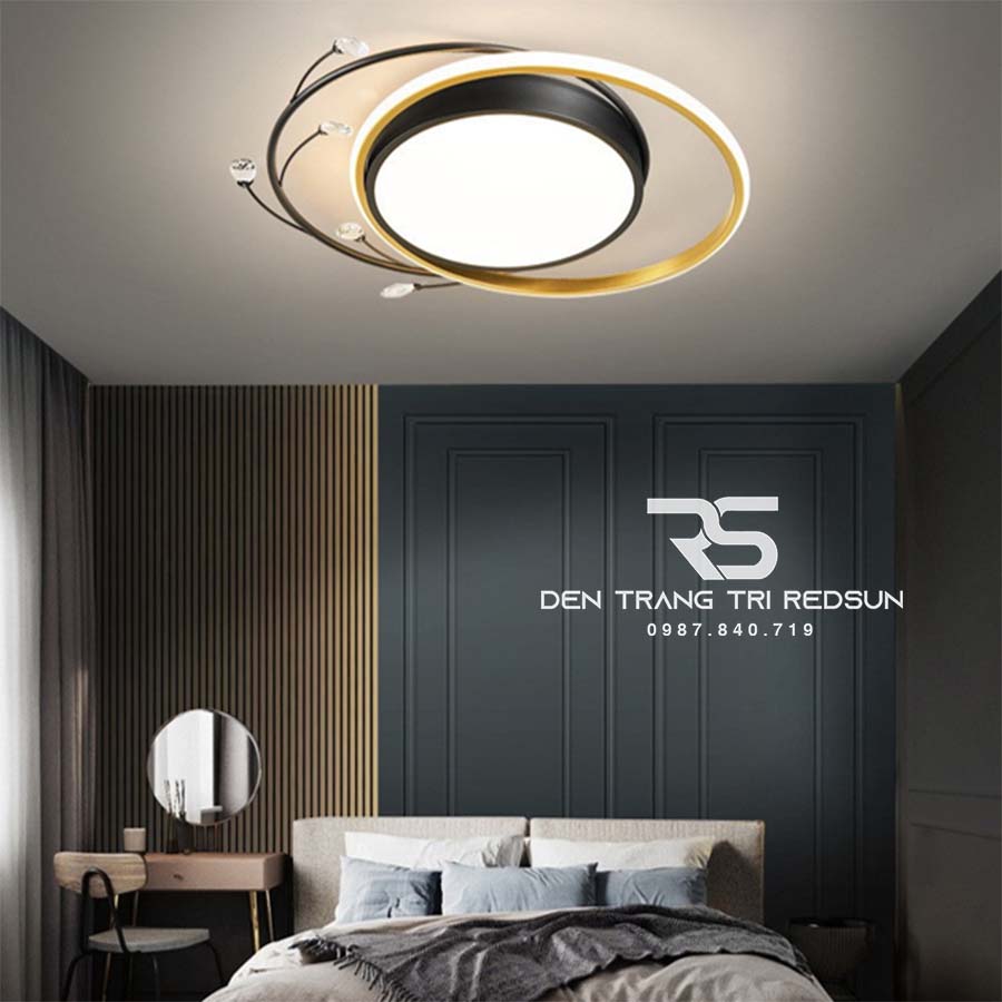 Đèn Mâm Ốp Trần Phòng Khách, Phòng Ngủ Hiện Đại MN097