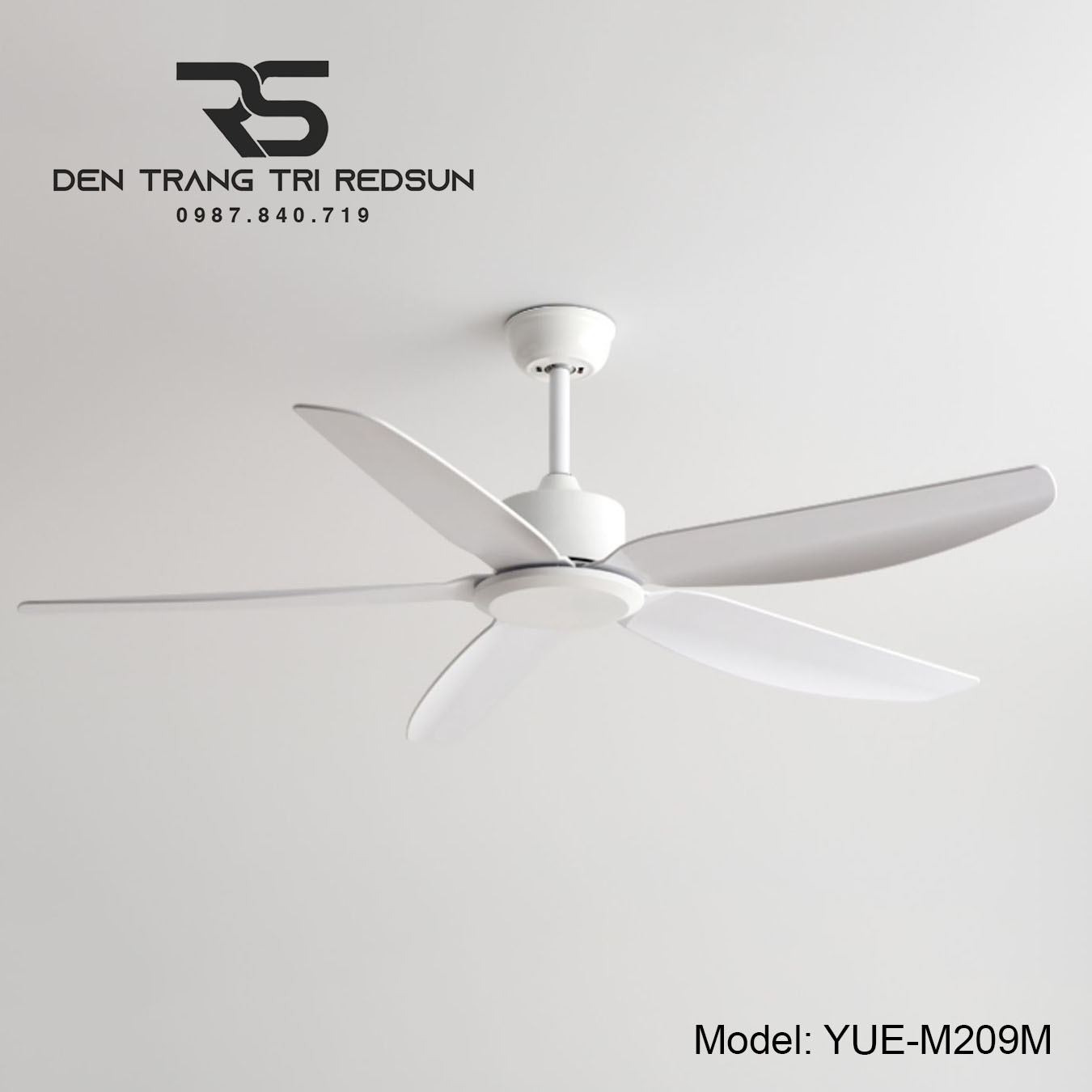 Quạt Trần Trang Trí Phòng Khách, Phòng Ngủ - YUE-M209M