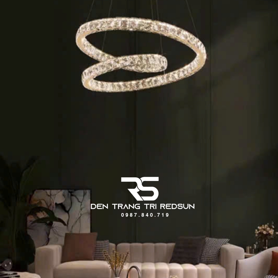 Đèn Thả Pha Lê Phòng Khách, Phòng Ngủ, Bàn Ăn Hiện Đại TPL072