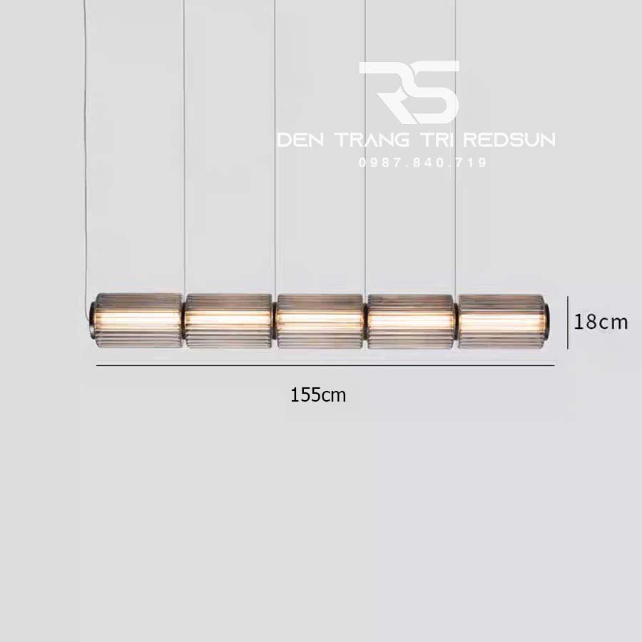 Đèn Thả Bàn Ăn Hiện Đại Phong Cách Bắc Âu Dạng Khối DC-T118