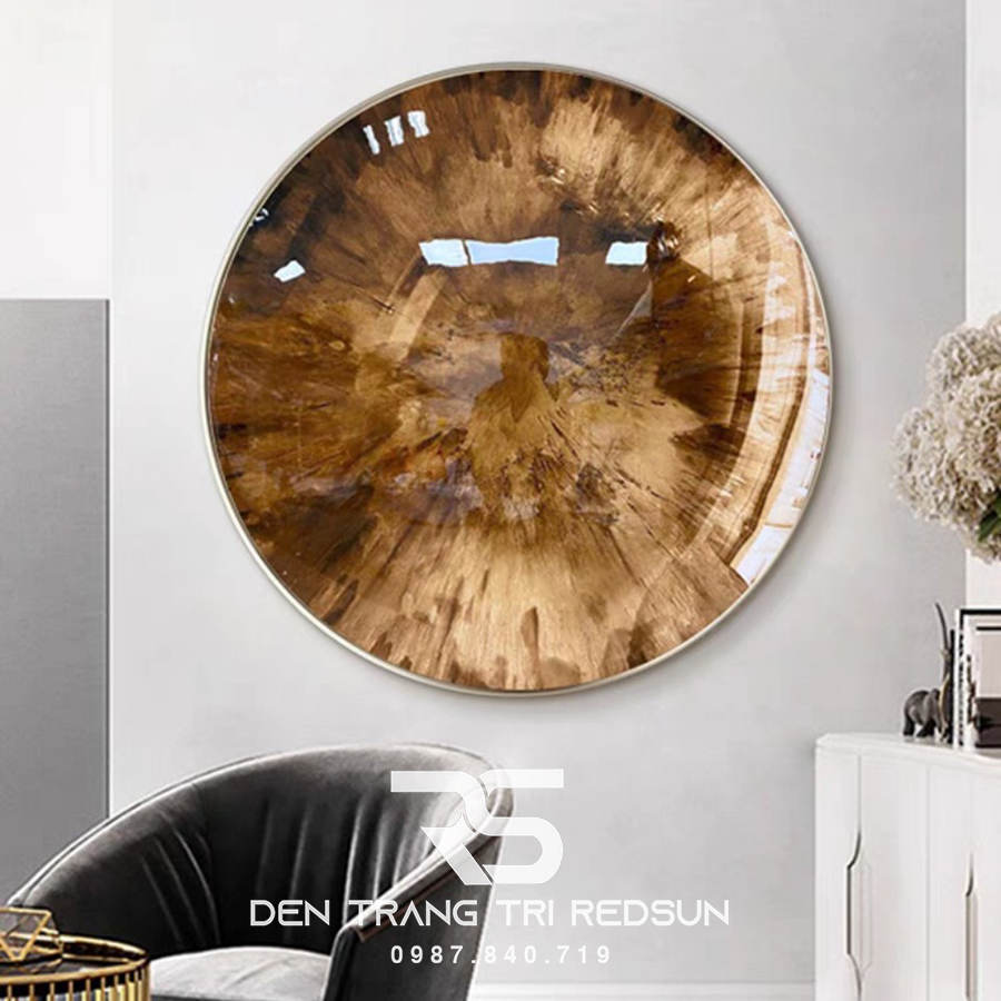 Tranh Treo Tường Thủ Công Trang Trí Phòng Khách, Phòng Ngủ, Hành Lang Phong Cách Trừu Tượng Hiện Đại DDC-025