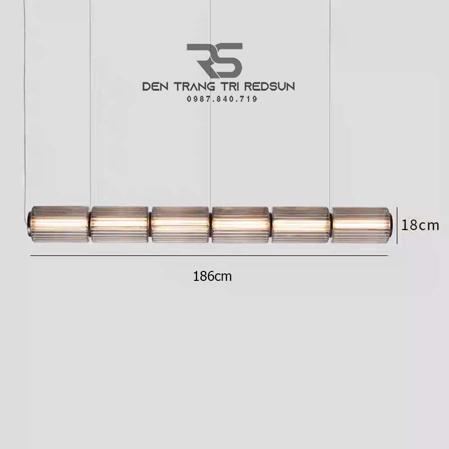 Đèn Thả Bàn Ăn Hiện Đại Phong Cách Bắc Âu Dạng Khối DC-T118