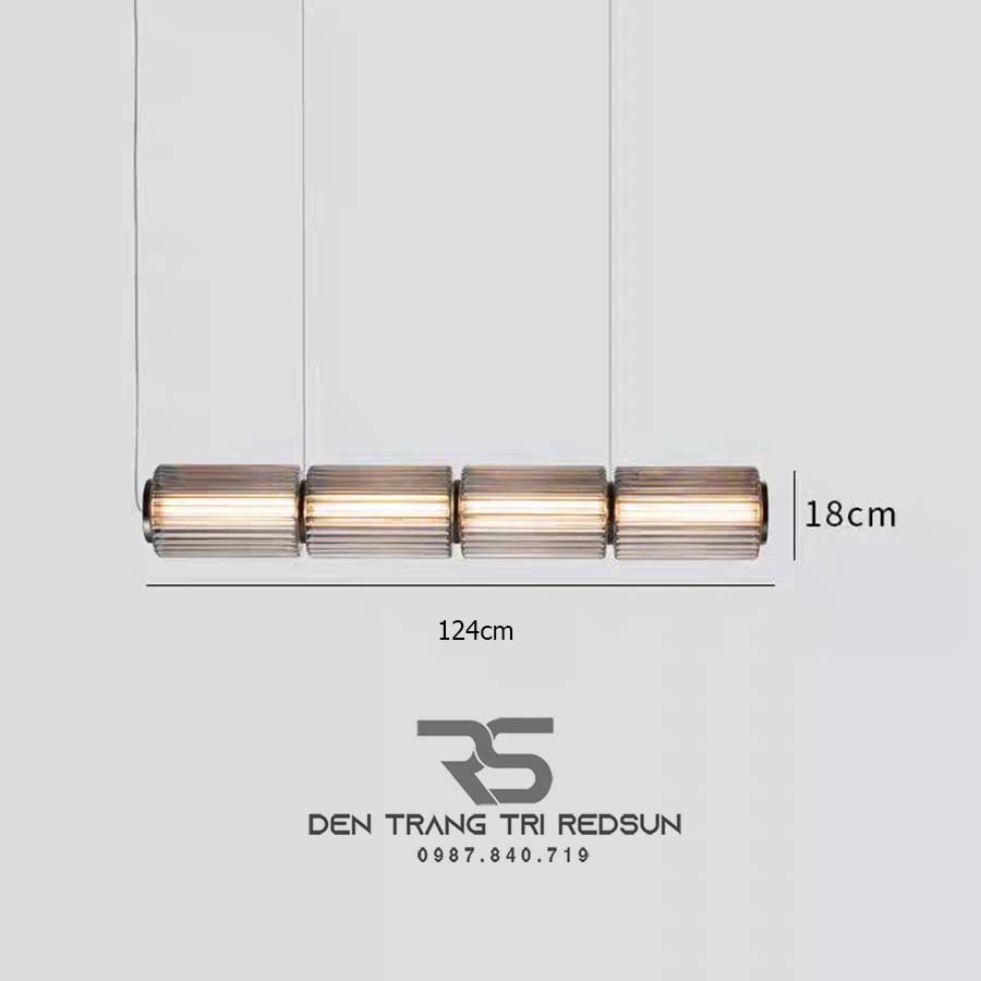 Đèn Thả Bàn Ăn Hiện Đại Phong Cách Bắc Âu Dạng Khối DC-T118