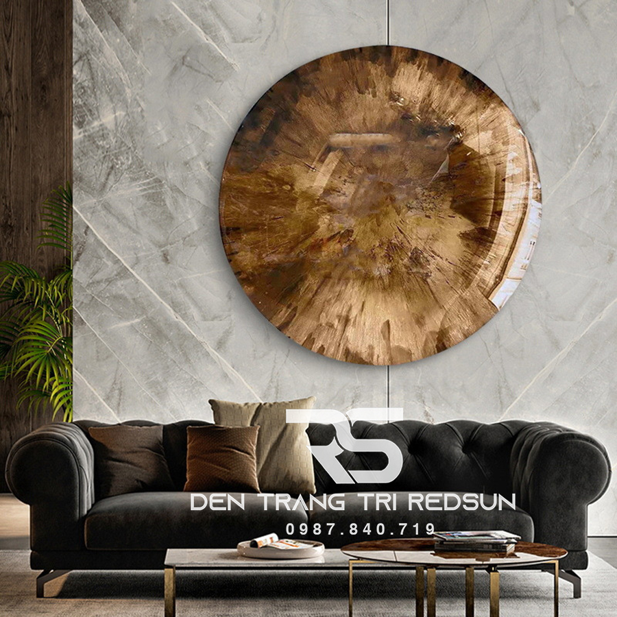 Tranh Treo Tường Thủ Công Trang Trí Phòng Khách, Phòng Ngủ, Hành Lang Phong Cách Trừu Tượng Hiện Đại DDC-025