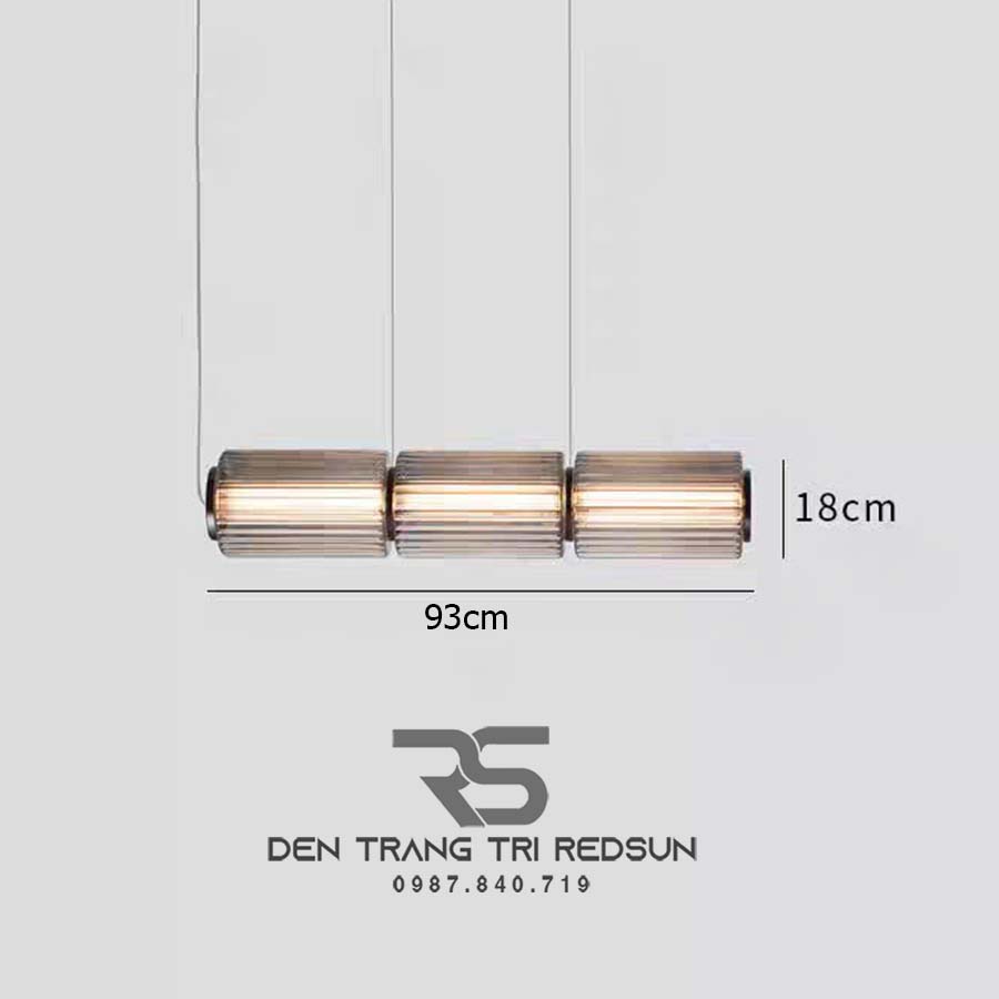 Đèn Thả Bàn Ăn Hiện Đại Phong Cách Bắc Âu Dạng Khối DC-T118