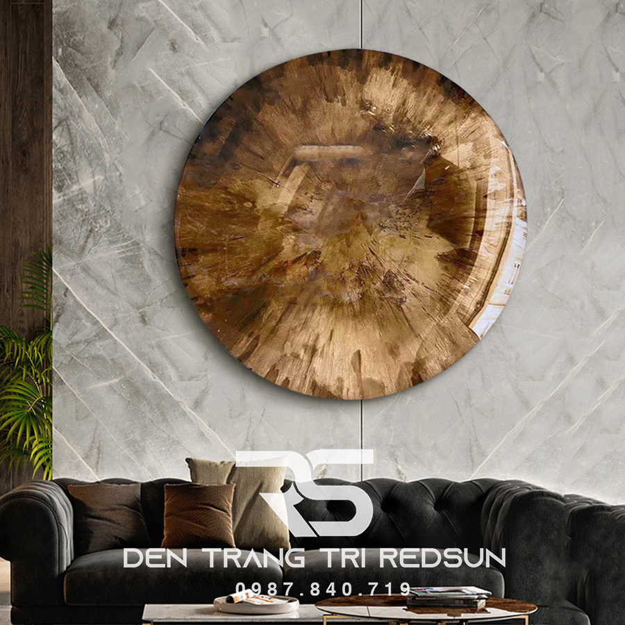 Tranh Treo Tường Thủ Công Trang Trí Phòng Khách, Phòng Ngủ, Hành Lang Phong Cách Trừu Tượng Hiện Đại DDC-025