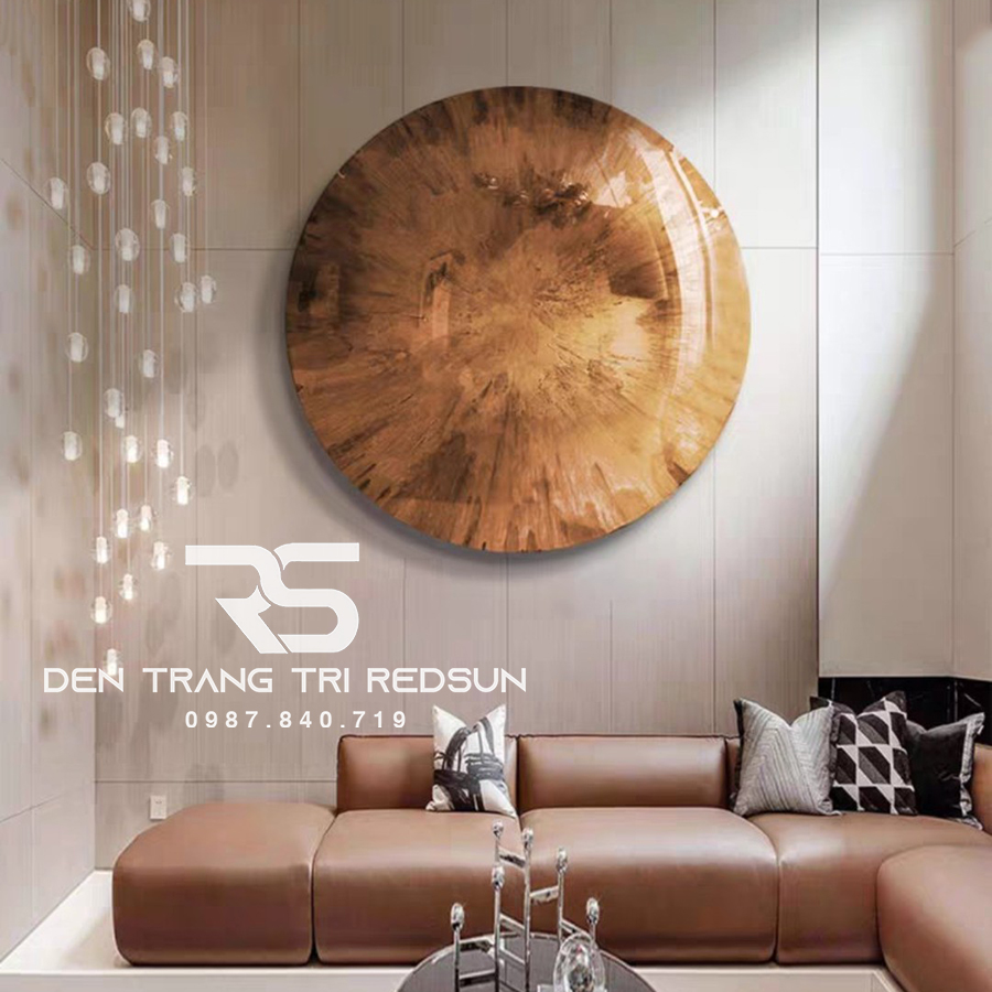 Tranh Treo Tường Thủ Công Trang Trí Phòng Khách, Phòng Ngủ, Hành Lang Phong Cách Trừu Tượng Hiện Đại DDC-025