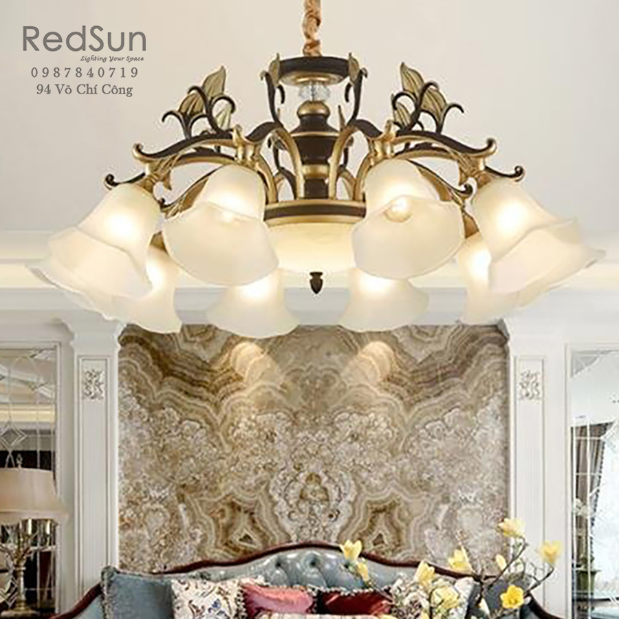 Đèn thả phong cách Indochine - N8026/10