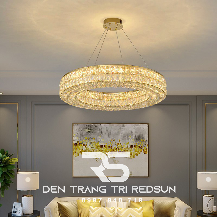 Đèn Thả Pha Lê Phòng Khách, Phòng Ngủ, Bàn Ăn Hiện Đại TPL082