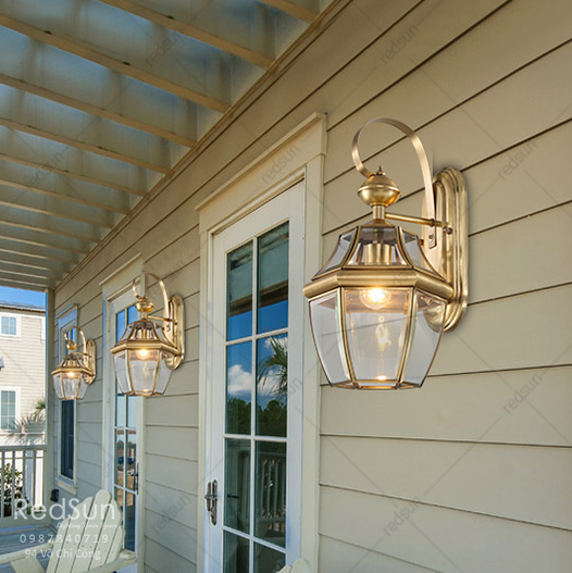 Đèn Tường Chùa Đồng Lắp Ngoài Trời DT-C0600