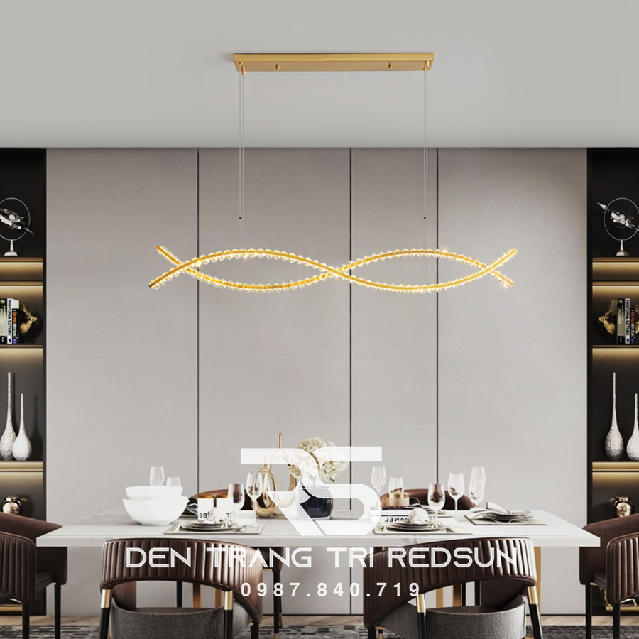 Đèn Thả Pha Lê Phòng Khách, Phòng Ngủ, Bàn Ăn Hiện Đại TPL087
