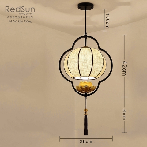 Đèn Thả Trần Hiện Đại Phong Cách Indochine IDC-012