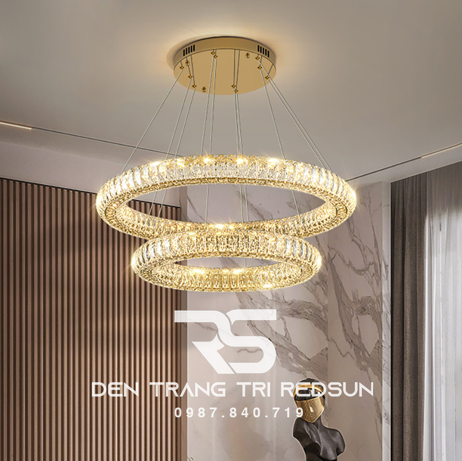Đèn Thả Pha Lê Phòng Khách, Phòng Ngủ, Bàn Ăn Hiện Đại TPL089
