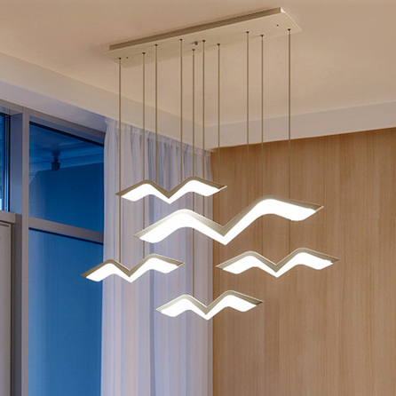 Đèn Thả Bàn Ăn Hiện Đại Bắc Âu Chim Én CDT-T027/CDT-T028/CDT-T029