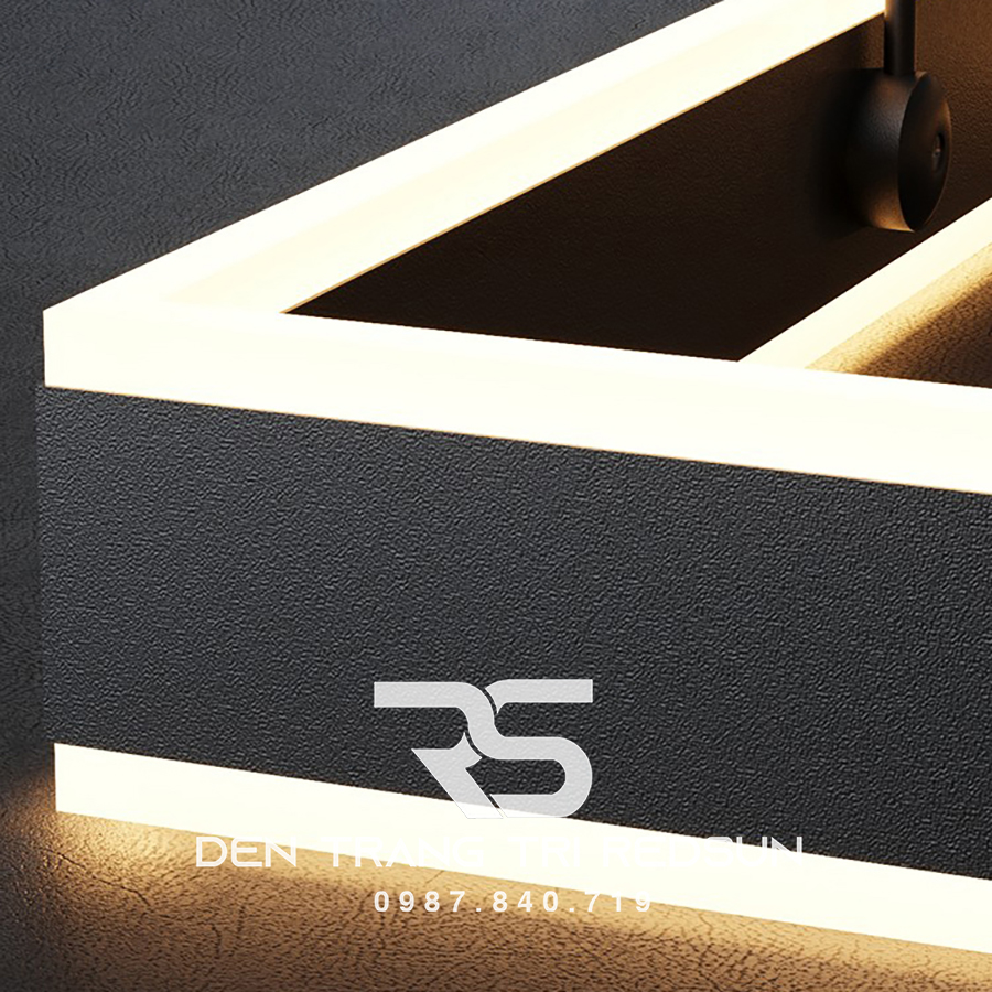 Đèn Thả Trần Hiện Đại Bắc Âu Khung Vuông DC-L040