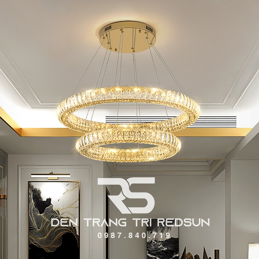 Đèn Thả Pha Lê Phòng Khách, Phòng Ngủ, Bàn Ăn Hiện Đại TPL089
