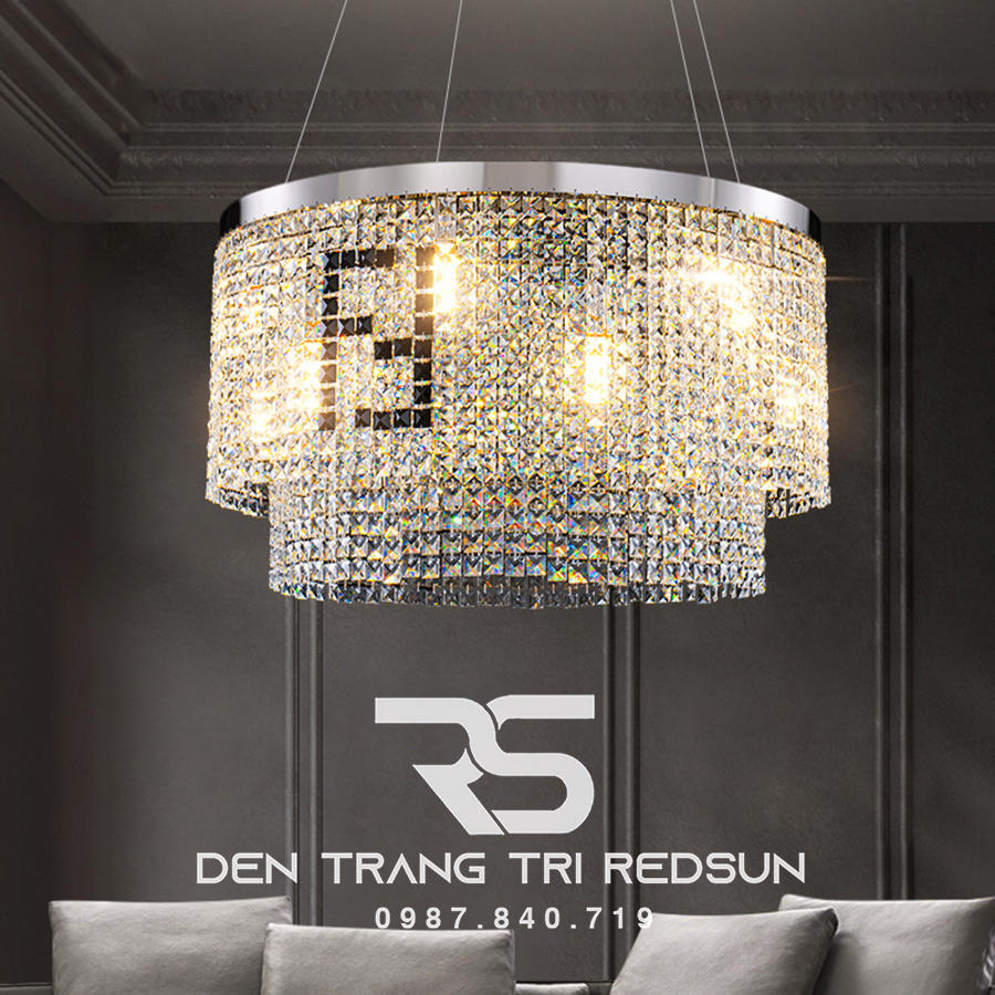 Đèn Thả Pha Lê Phòng Khách, Phòng Ngủ, Bàn Ăn Hiện Đại TPL080