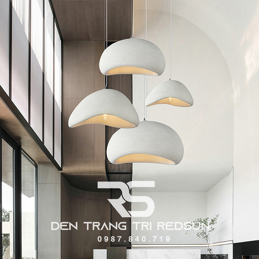 Đèn Thả Trần Hiện Đại Phong Cách Nhật Bản Wabi-sabi CDT-T036 Dáng A