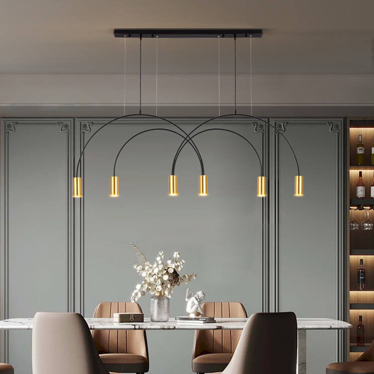 Đèn Thả Bàn Ăn Hiện Đại Bắc Âu Cánh Cung DC-T072