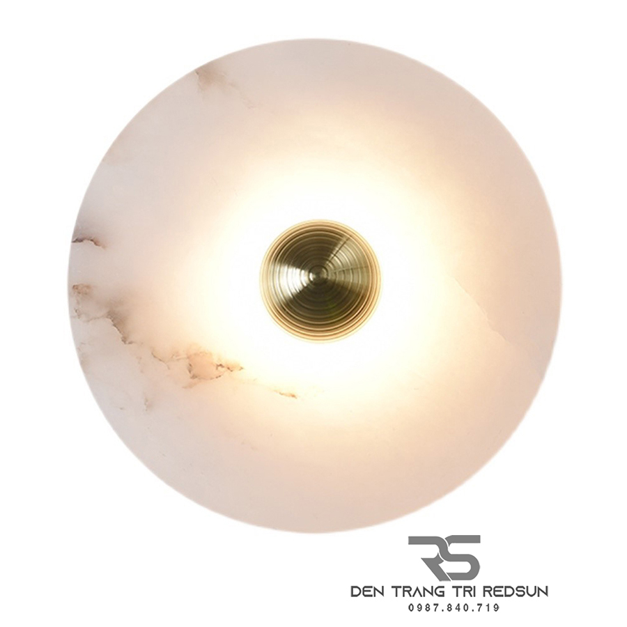 Đèn Tường Trang Trí Phòng Khách, Phòng Ngủ, Cầu Thang Phong Cách Bắc Âu Chất Liệu Đá Cẩm Thạch DT-112
