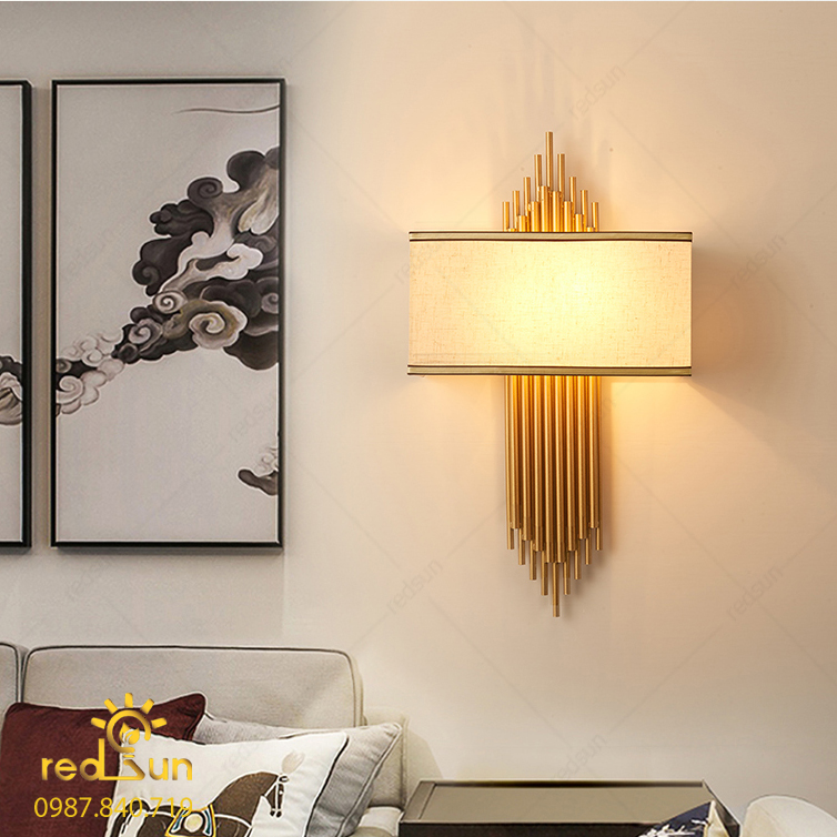Đèn Tường Trang Trí Phòng Khách, Cầu Thang Chao Vải DT-002