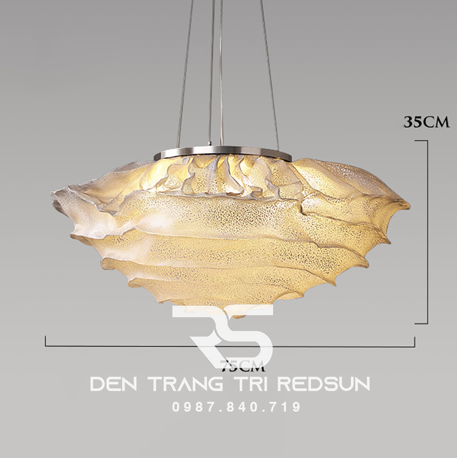 Đèn Chùm Phòng Khách Hiện Đại Hoa Tu Lip Phong Cách Pháp DC-T074